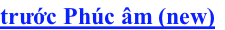 trước Phúc âm (new)